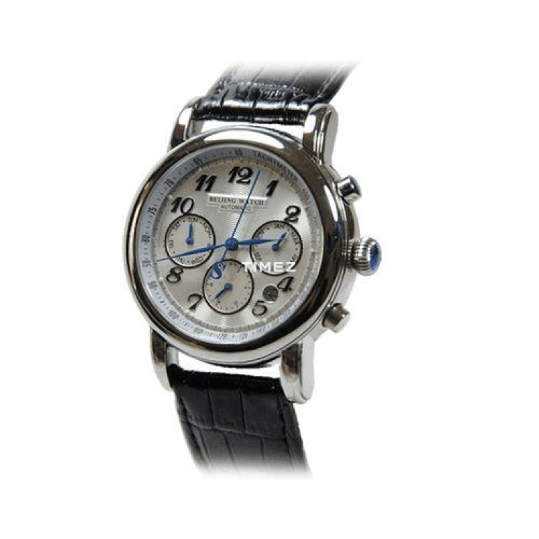 Beijing Watch,Mechanical 38mm,38mm,Stainless Steel,White,Automatic,Month,Day,B055200704S