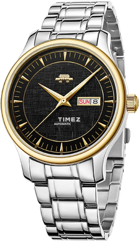 Beijing Watch,Classic 40mm,40mm,Stainless Steel,Black,Automatic,Date,Day,BG057502