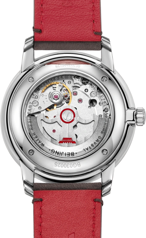 Beijing Watch,Architectural 41mm,41mm,Stainless Steel,Silver,Grey,Automatic,Day,Sapphire,BG030025