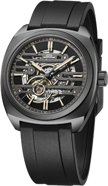 Beijing Watch,Star Hunter 41mm,41mm,Stainless Steel,Black,Automatic,Sapphire,Cushion,BG091002