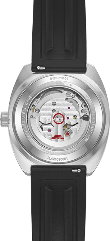 Beijing Watch,Star Hunter 41mm,41mm,Stainless Steel,Black,Automatic,Sapphire,Glass,Cushion,BG091001