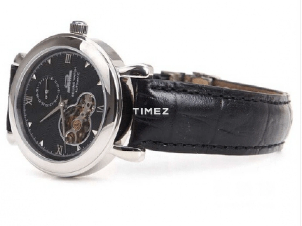 Beijing Watch,Mechanical 38mm,38mm,Stainless Steel,Black,Automatic,Big Date,Glass,B067200502S