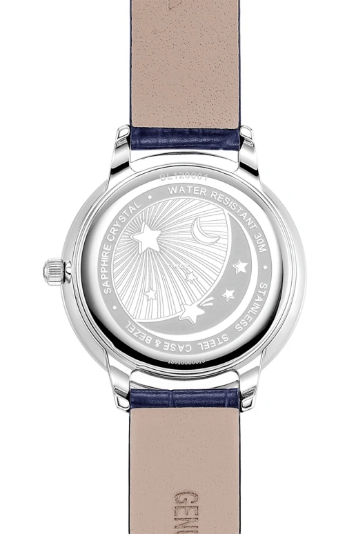 Beijing Watch,Classic 32mm,32mm,Stainless Steel,Blue,White,Quartz,Sapphire,Round,BL120001