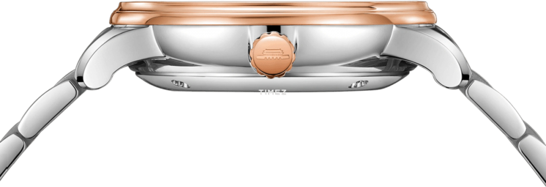 Beijing Watch,Architectural 41mm,41mm,Stainless Steel,Rose Gold,White,Automatic,Day,Sapphire,BG030019