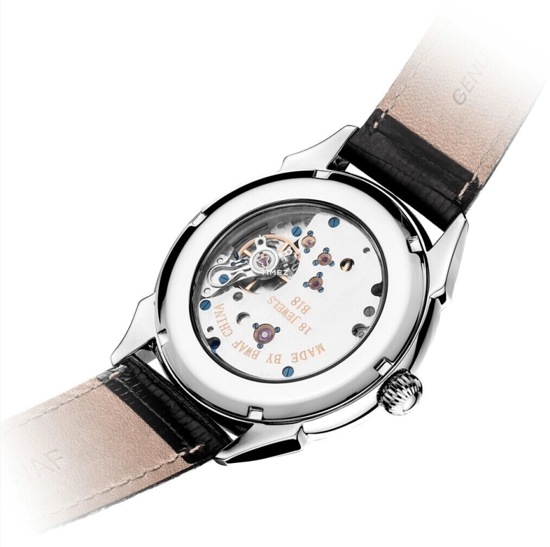 Beijing Watch,Mechanical 40mm,40mm,Stainless Steel,White,Handwound,Sapphire,Crystal Glass,Round,B021201406S