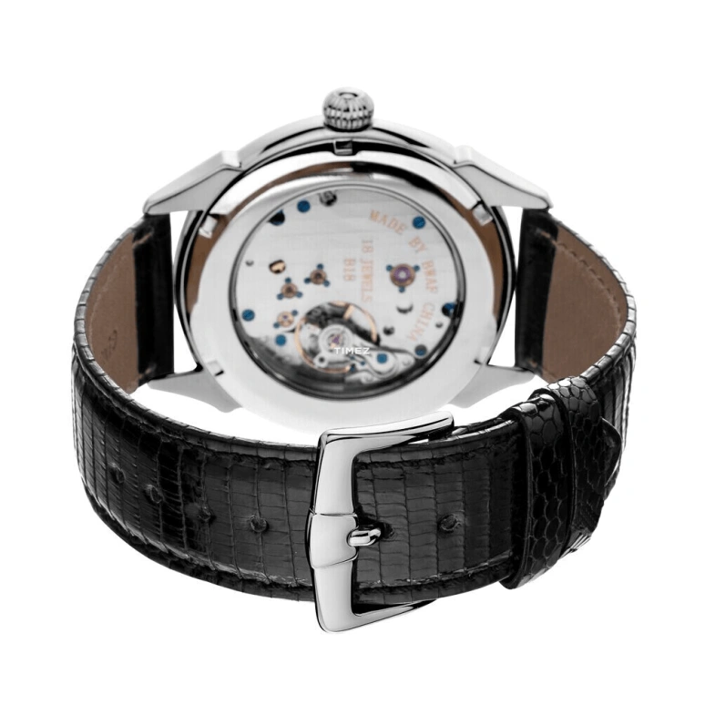 Beijing Watch,Mechanical 40mm,40mm,Stainless Steel,White,Handwound,Sapphire,Crystal Glass,Round,B021201406S