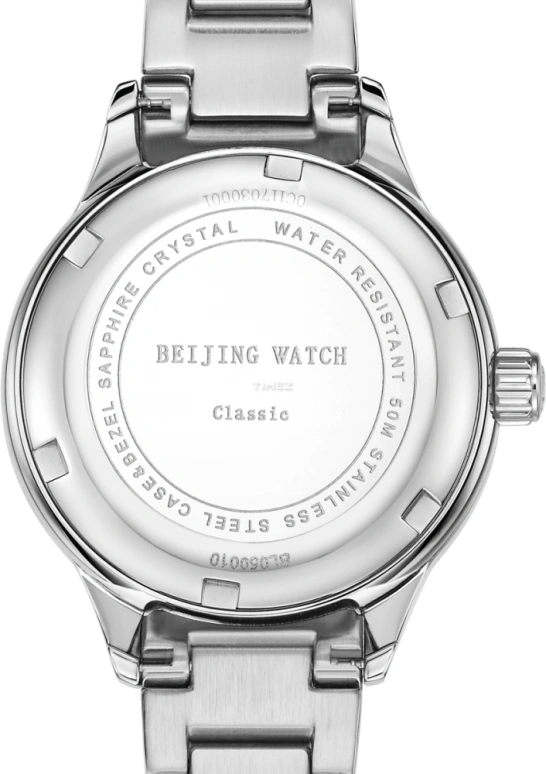 Beijing Watch,Classic 32mm,32mm,Stainless Steel,Silver,Grey,Automatic,Day,Sapphire,BL050010