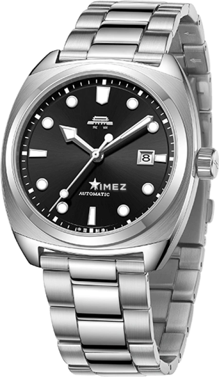 Beijing Watch,Expedition 41mm,41mm,Stainless Steel,Black,Automatic,Day,Sapphire,BG220502