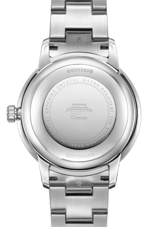 Beijing Watch,Classic 38.50mm,38.50mm,Stainless Steel,Rose Gold,White,Automatic,Day,Sapphire,BG050509