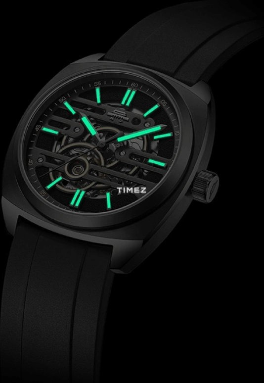 Beijing Watch,Star Hunter 41mm,41mm,Stainless Steel,Black,Automatic,Sapphire,Cushion,BG091002