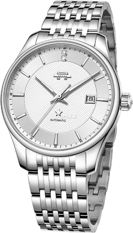 Beijing Watch,Classic 40mm,40mm,Stainless Steel,Silver White,Automatic,Day,Sapphire,Crystal Glass,BG100503