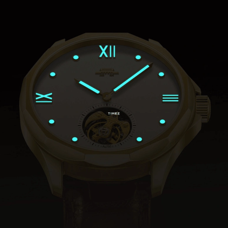 Beijing Watch,Bladelegant 41mm,41mm,Stainless Steel,Silver White,Handwound,Tourbillon,Sapphire,Crystal Glass,BG082502