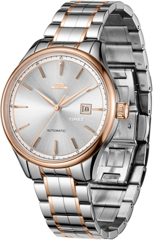 Beijing Watch,Classic 42mm,42mm,Stainless Steel,Rose Gold,Silver,Grey,Automatic,Day,Sapphire,BG050003