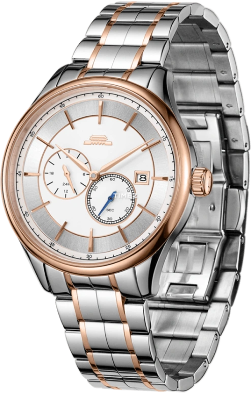 Beijing Watch,Classic 42mm,42mm,Stainless Steel,Rose Gold,Silver,Automatic,Day,Sapphire,BG050006