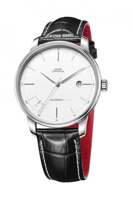 Beijing Watch,Architectural 41mm,41mm,Stainless Steel,White,Automatic,Day,Sapphire,BG030013