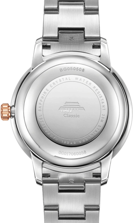 Beijing Watch,Classic 38.50mm,38.50mm,Stainless Steel,Rose Gold,White,Automatic,Day,Sapphire,BG050508