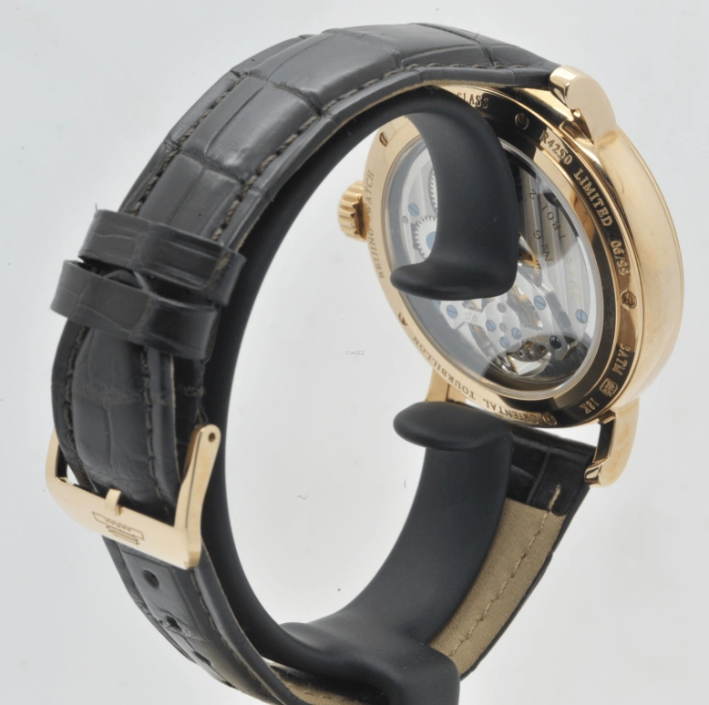 Beijing Watch,High-end Customization 42mm,42mm,Rose Gold,White,Handwound,Tourbillon,Sapphire,Crystal Glass,B009201106R
