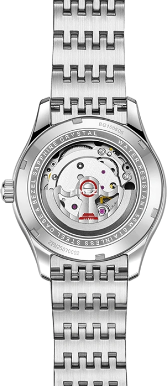 Beijing Watch,Classic 40mm,40mm,Stainless Steel,Grey,Automatic,Day,Sapphire,Crystal Glass,BG100505