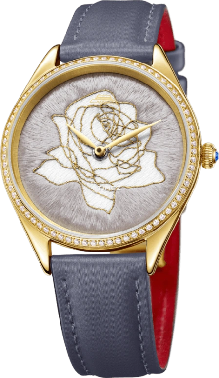 Beijing Watch,Silk Whisper 38mm,38mm,Stainless Steel,Rose Gold,Silver,Grey,Quartz,Sapphire,Round,BL110010