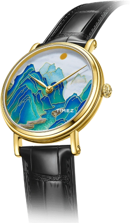 Beijing Watch,Oriental Culture 40mm,40mm,Yellow Gold,Multi-Color,Handwound,Sapphire,Round,BG951025