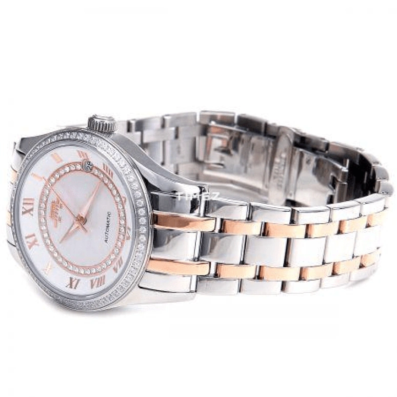 Beijing Watch,Mechanical 34mm,34mm,Stainless Steel,White,Automatic,Day,Sapphire,Crystal Glass,B078201209S