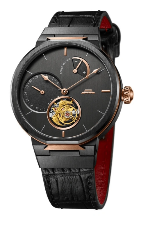 Beijing Watch,Bladelegant 42.50mm,42.50mm,Stainless Steel,Black,Handwound,Day,Tourbillon,BG080503