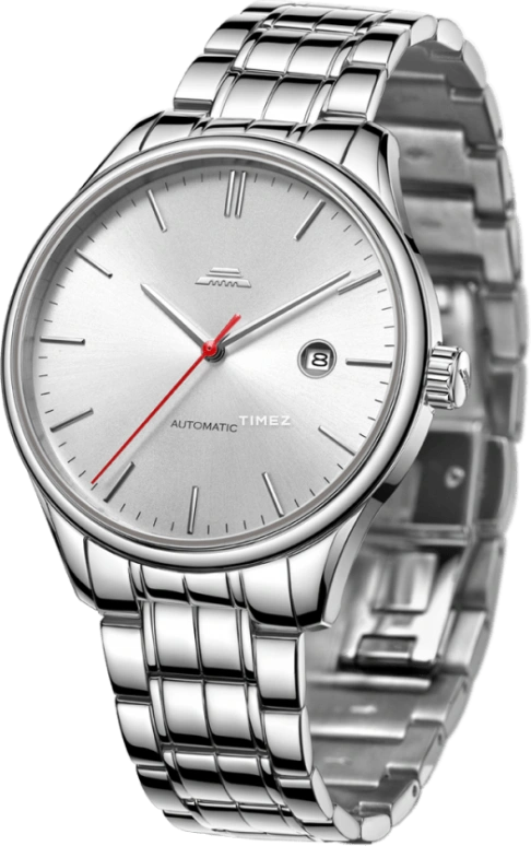 Beijing Watch,Classic 42mm,42mm,Stainless Steel,Silver White,Automatic,Day,Sapphire,BG050010