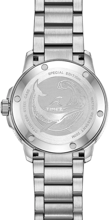 Beijing Watch,Expedition 44mm,44mm,Stainless Steel,Blue,Automatic,Day,Sapphire,BG220005