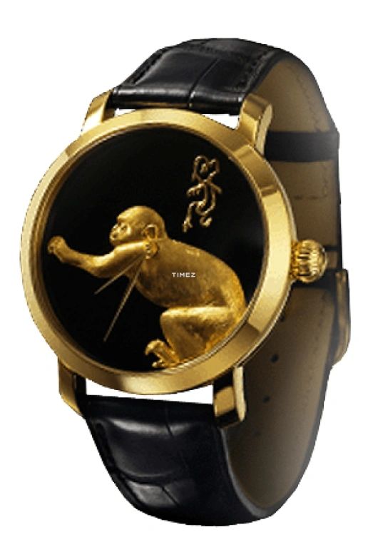 Beijing Watch,Enamel 40mm,40mm,Yellow Gold,Black,Handwound,Sapphire,Crystal Glass,Round,BF019200912Y
