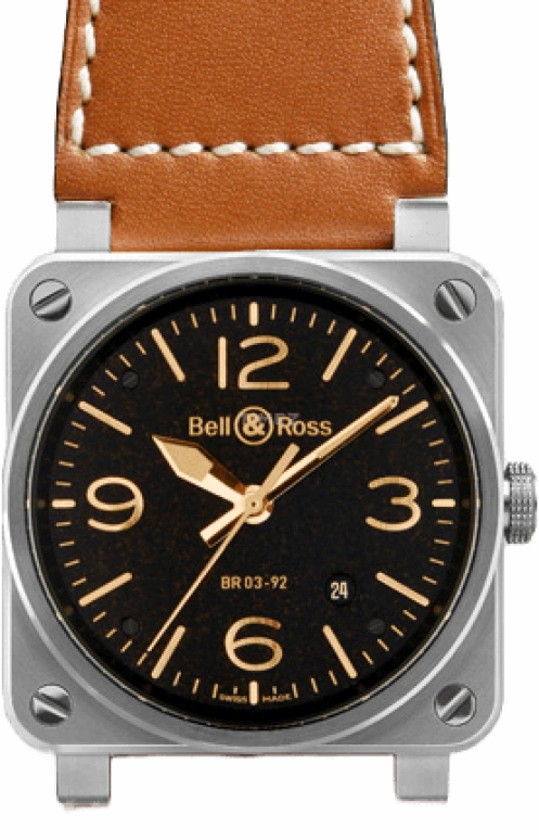 Bell & Ross Instruments BR0392-ST-G-HE/SCA