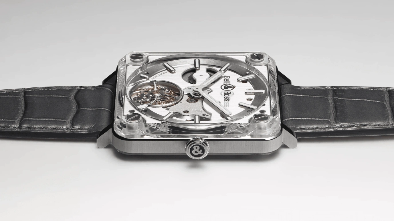 Bell & Ross,Haute-Horlogerie 42.50mm,42.50mm,Stainless Steel,Transparent,Automatic,Tourbillon,Sapphire,Crystal Glass,BRX2,BRX2-MRTB-ST