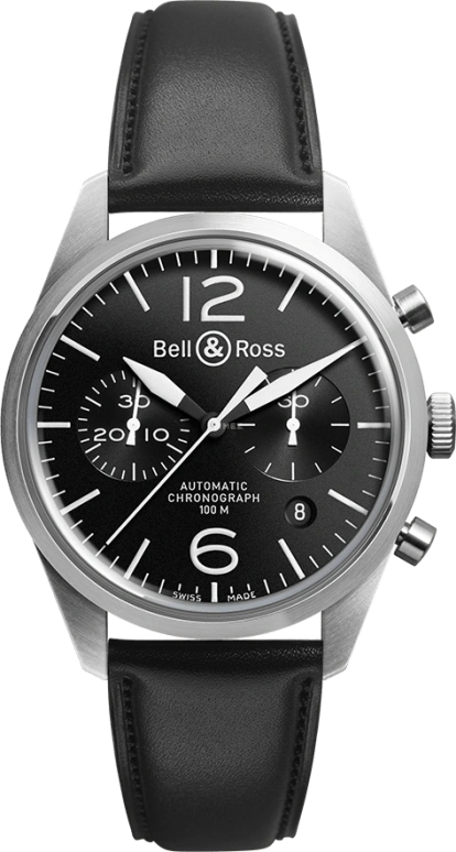 Bell & Ross Vintage BRV126-BL-ST/SCA