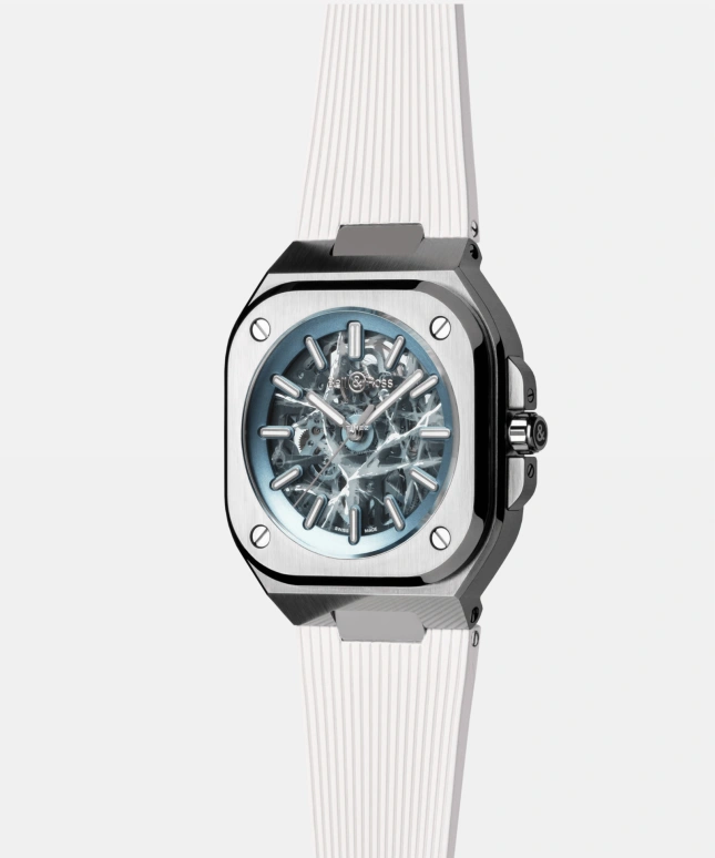 Bell & Ross,Urban 40mm,40mm,Stainless Steel,Ice Blue,Automatic,54hours,In-house Caliber,BR05A,BR05A-AB-SKSTSRB