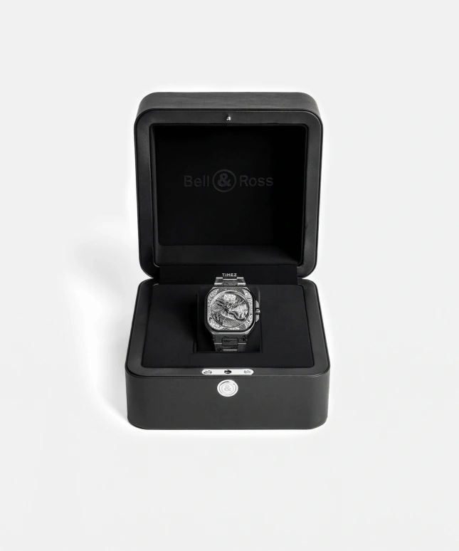 Bell & Ross,Urban 40mm,40mm,Stainless Steel,Silver,Black,Automatic,Day,38hours,BR05A,BR05A-DR-ST/SST