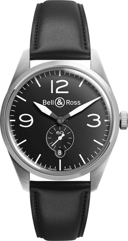 Bell & Ross Vintage BRV123-BL-ST/SCA