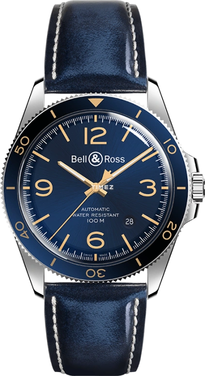 Bell & Ross Vintage BRV292-BU-G-ST-SCA