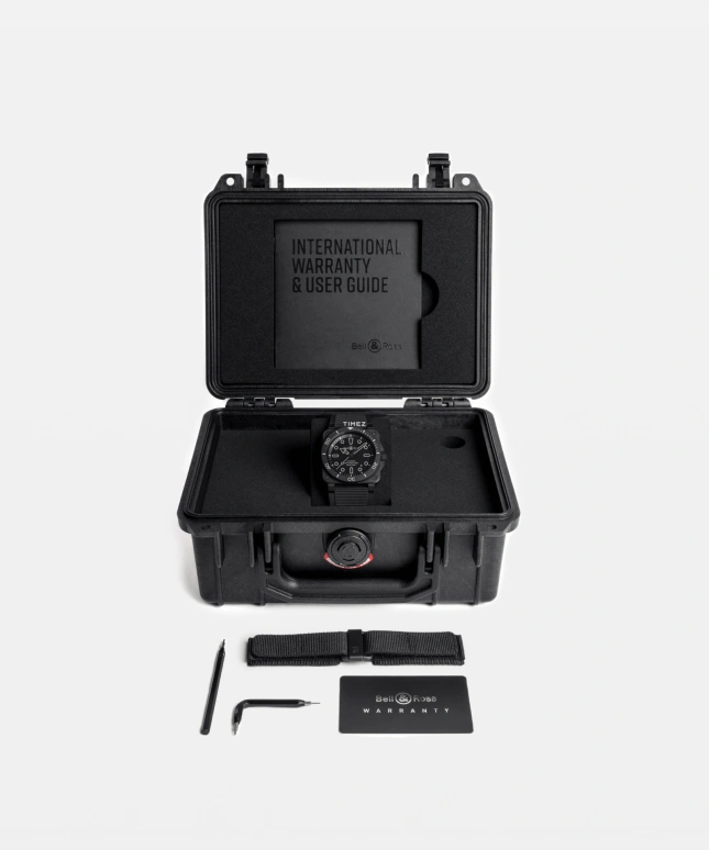 Bell & Ross,BR-03 Diver 42mm,42mm,Ceramic,Black,Automatic,Day,54hours,BR03A,BR03A-D-OL-CE/SRB