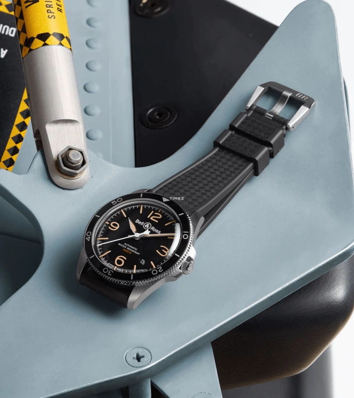 Bell & Ross,Vintage 41mm,41mm,Stainless Steel,Black,Automatic,Day,Sapphire,Crystal Glass,BRV292,BRV292-HER-ST/SST