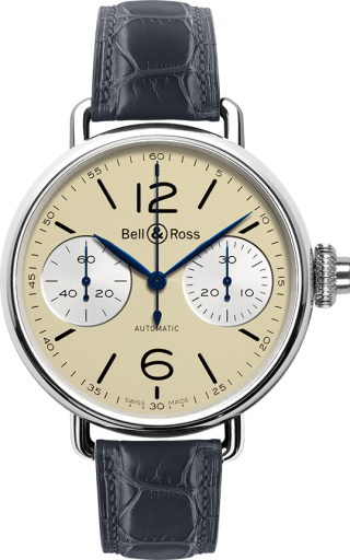Bell & Ross Vintage BRWW1-MONO-IVO/SCR