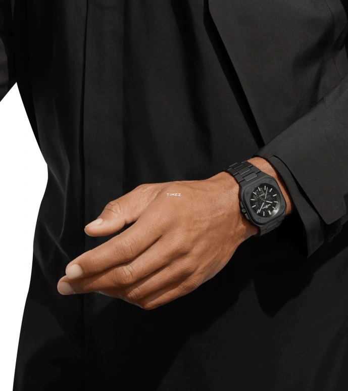 Bell & Ross,Urban 41mm,41mm,Ceramic,Transparent,Automatic,Sapphire,Crystal Glass,Other,BR05A,BR05A-BLM-SKCE/SCE