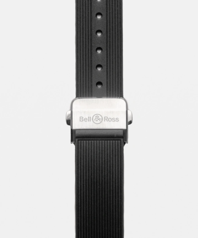 Bell & Ross,Urban 42mm,42mm,Stainless Steel,Black,Automatic,Chronograph,Day,BR05C,BR05C-BLC-ST/SRB