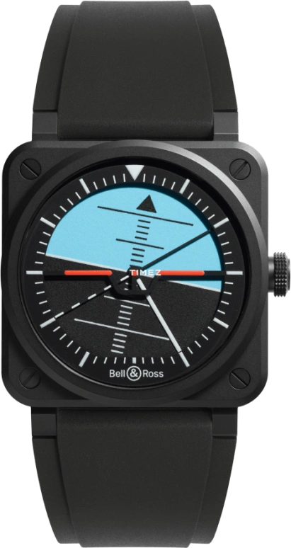 Bell & Ross Flight Instruments BR03A-HRZ-CE/SRB