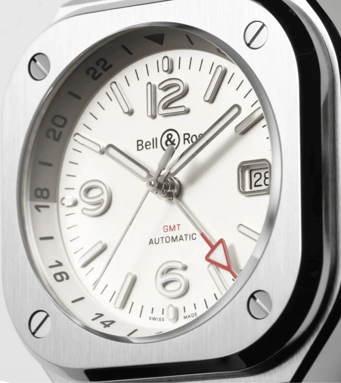Bell & Ross,Urban 41mm,41mm,Stainless Steel,Silver White,Automatic,Day,Dule Time,BR05G,BR05G-SI-ST/SST
