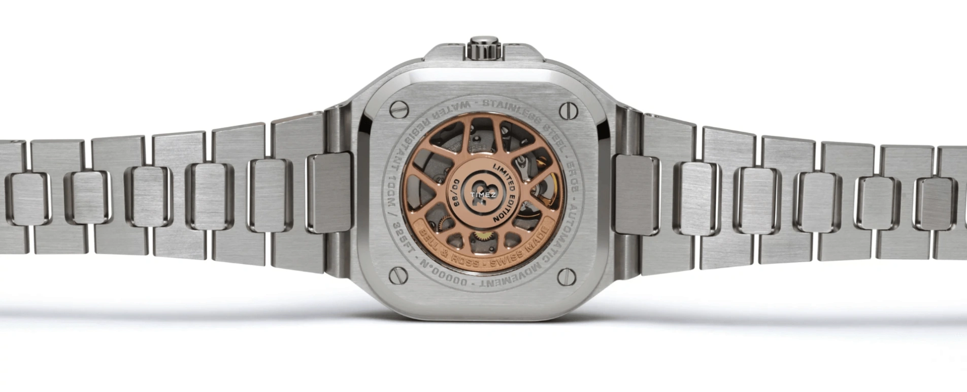 Bell & Ross,Urban 40mm,40mm,Rose Gold,Stainless Steel,Brown,Automatic,Day,Sapphire,Crystal Glass,BR05A,BR05A-EL-GLST/SSG
