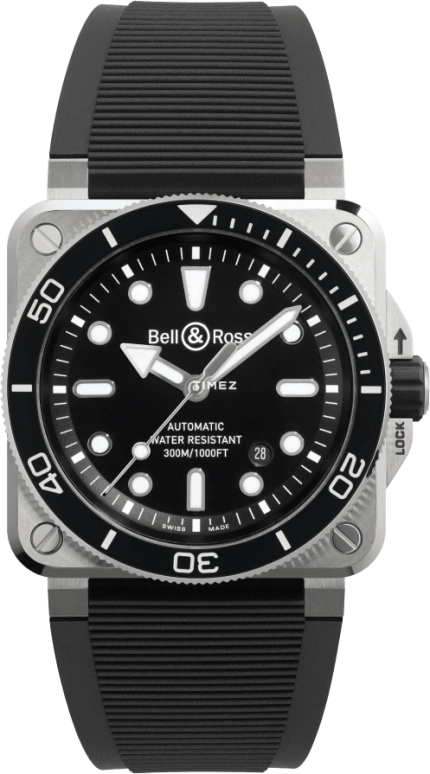 Bell & Ross BR-03 Diver BR03A-D-BL-ST/SRB