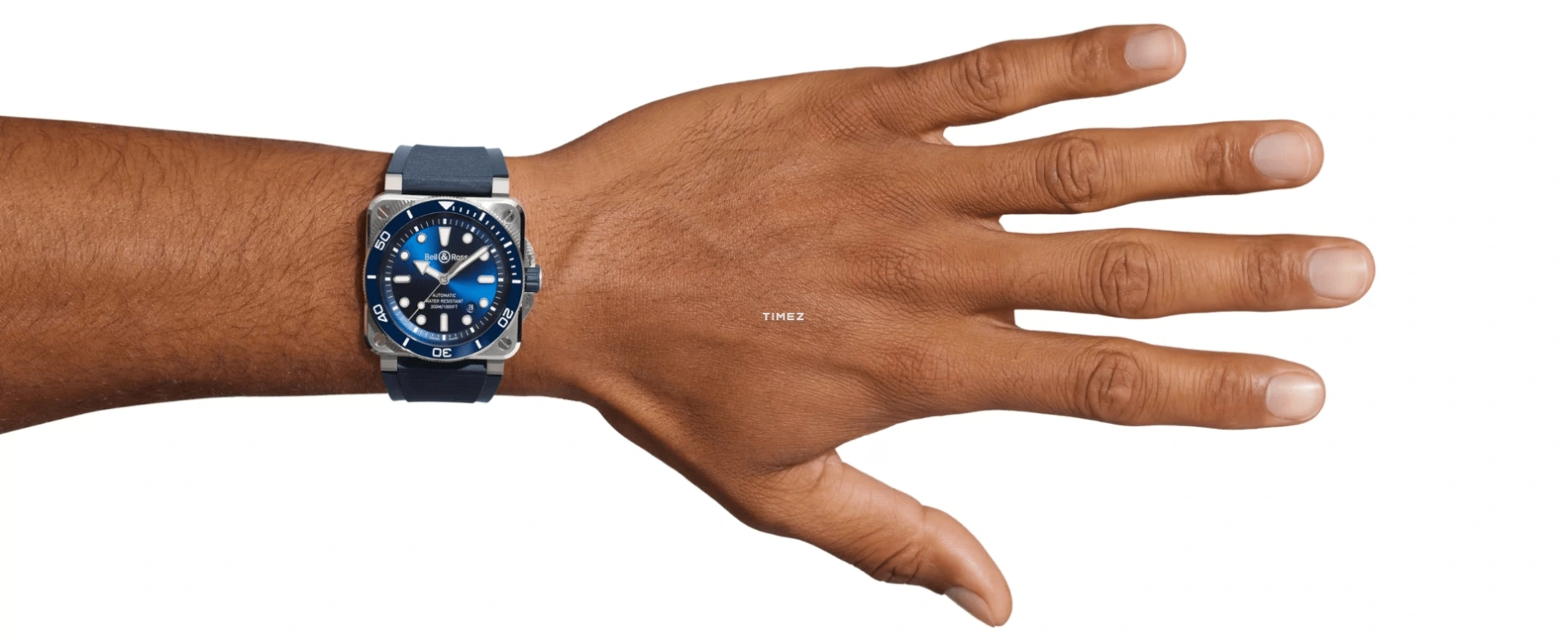 Bell & Ross,BR-03 Diver 42mm,42mm,Stainless Steel,Blue,Automatic,Day,54hours,BR03A,BR03A-D-BLU-ST/SRB