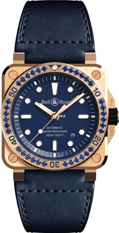 Bell & Ross Instruments BR0392-D-BU-BR-LGS