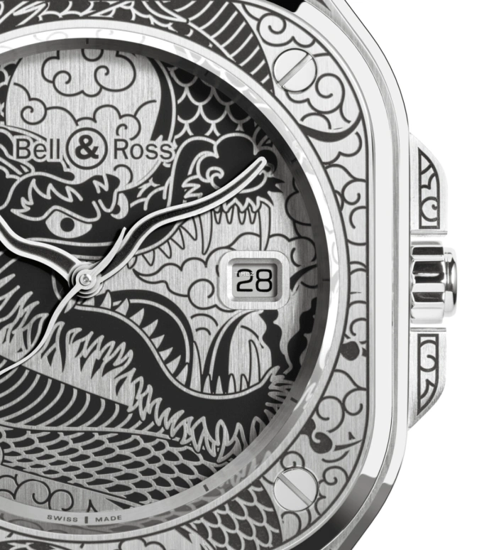 Bell & Ross,Urban 40mm,40mm,Stainless Steel,Silver,Black,Automatic,Day,38hours,BR05A,BR05A-DR-ST/SST