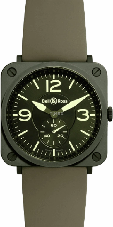 Bell & Ross Instruments BRSCERAMMILSRB