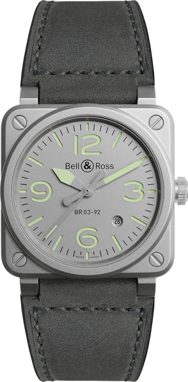 Bell & Ross Instruments BR0392-GR-ST/SCA